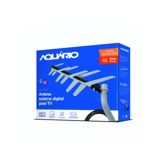Antena Externa Digital 3 em 1 HDTV Aquário